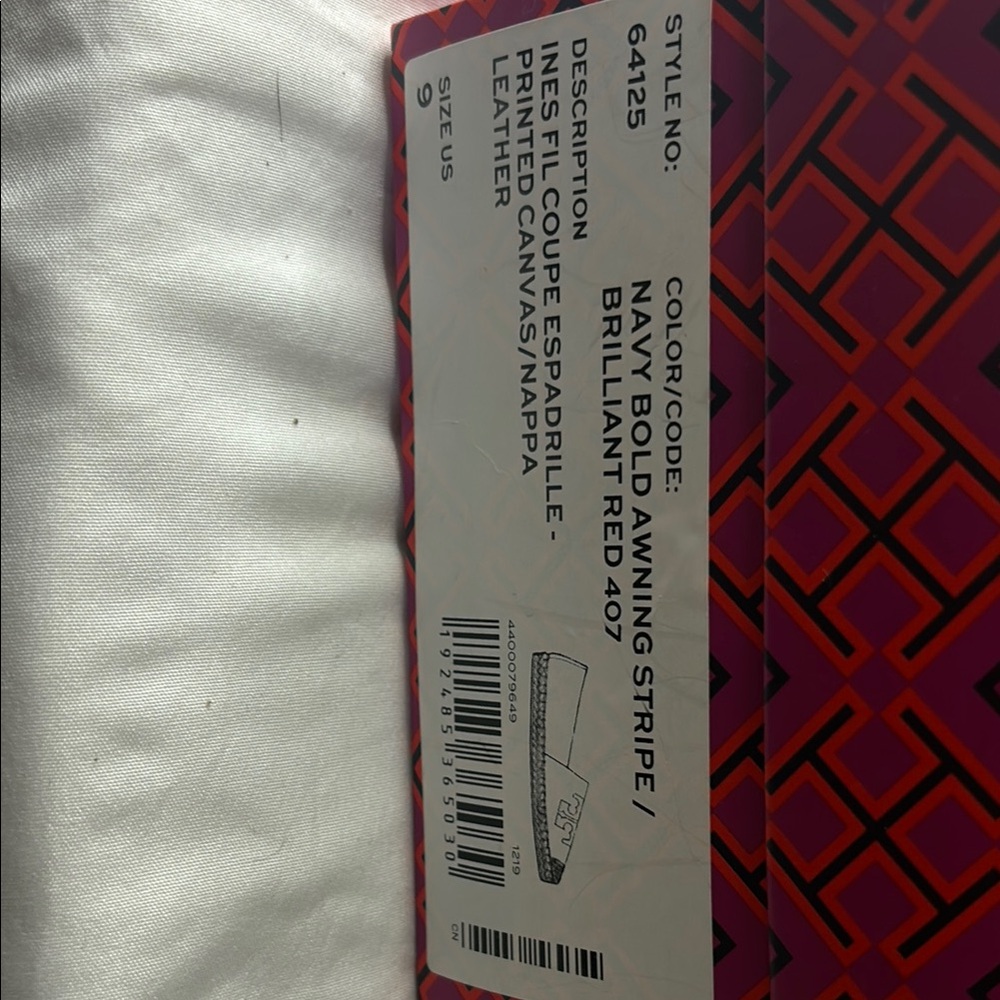 Tory Burch Red and Blue Women's Loafers - Picture 12 of 12